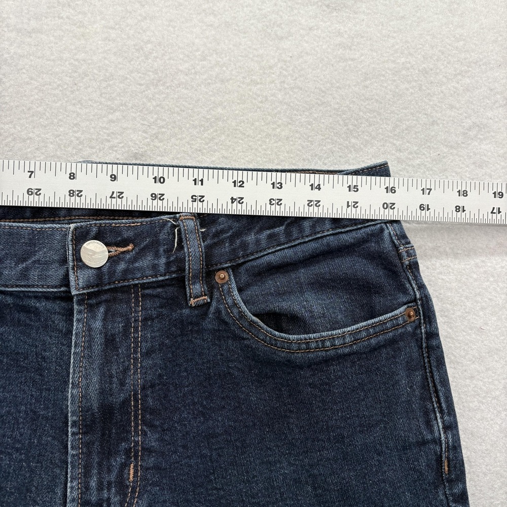 Outerknown Men’s Slim Jeans in Dark Indigo - Picture 7 of 14
